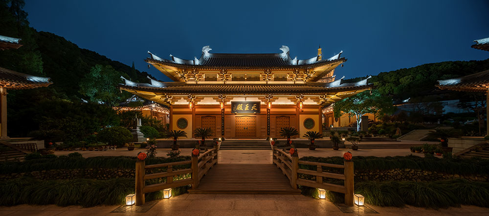 温州市护国寺夜景照明工程2022神灯奖最佳工程奖