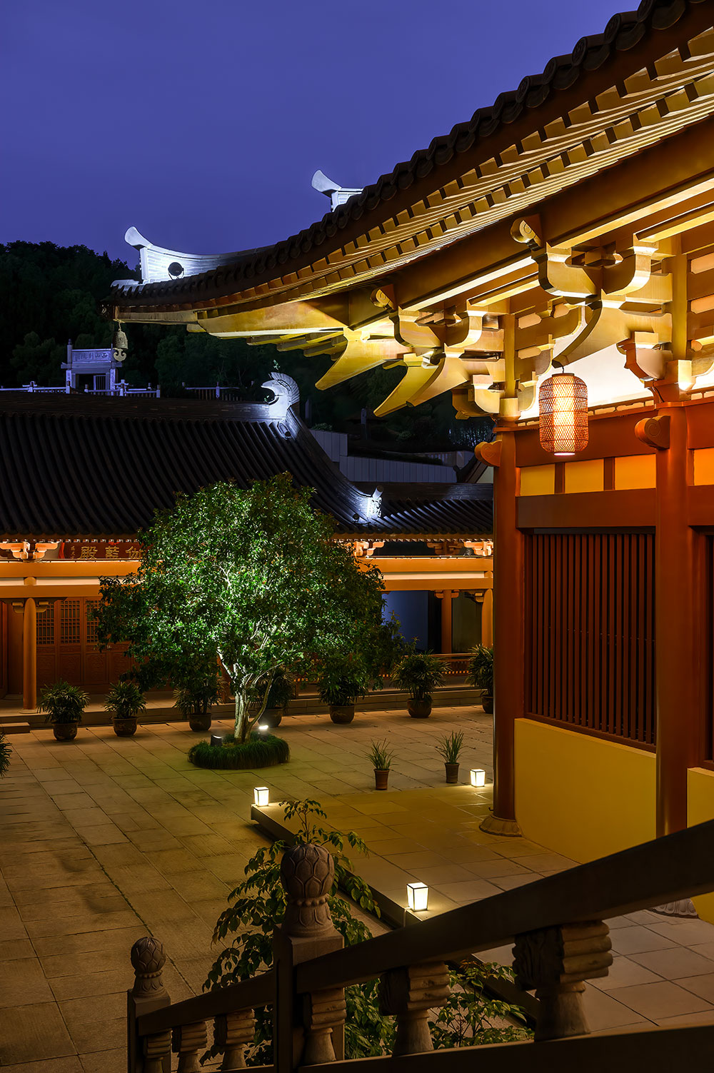 温州市护国寺夜景照明工程2022神灯奖最佳工程奖