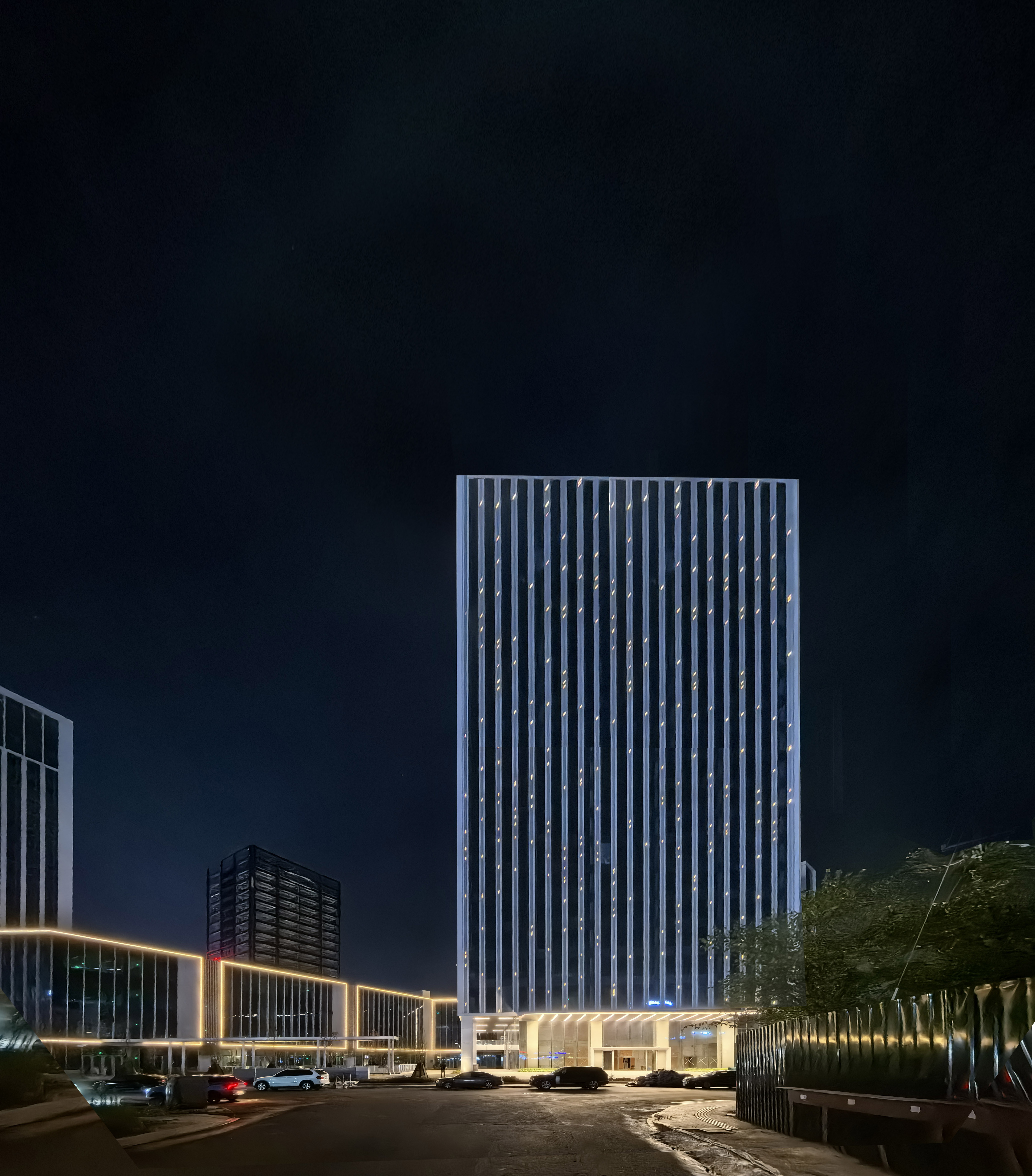 浙江西城工程设计有限公司设计中心基地夜景照明项目——2025神灯奖申报照明设计奖