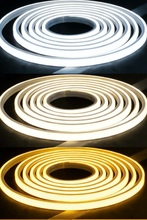 高透抗撕裂一体纯硅胶灯带