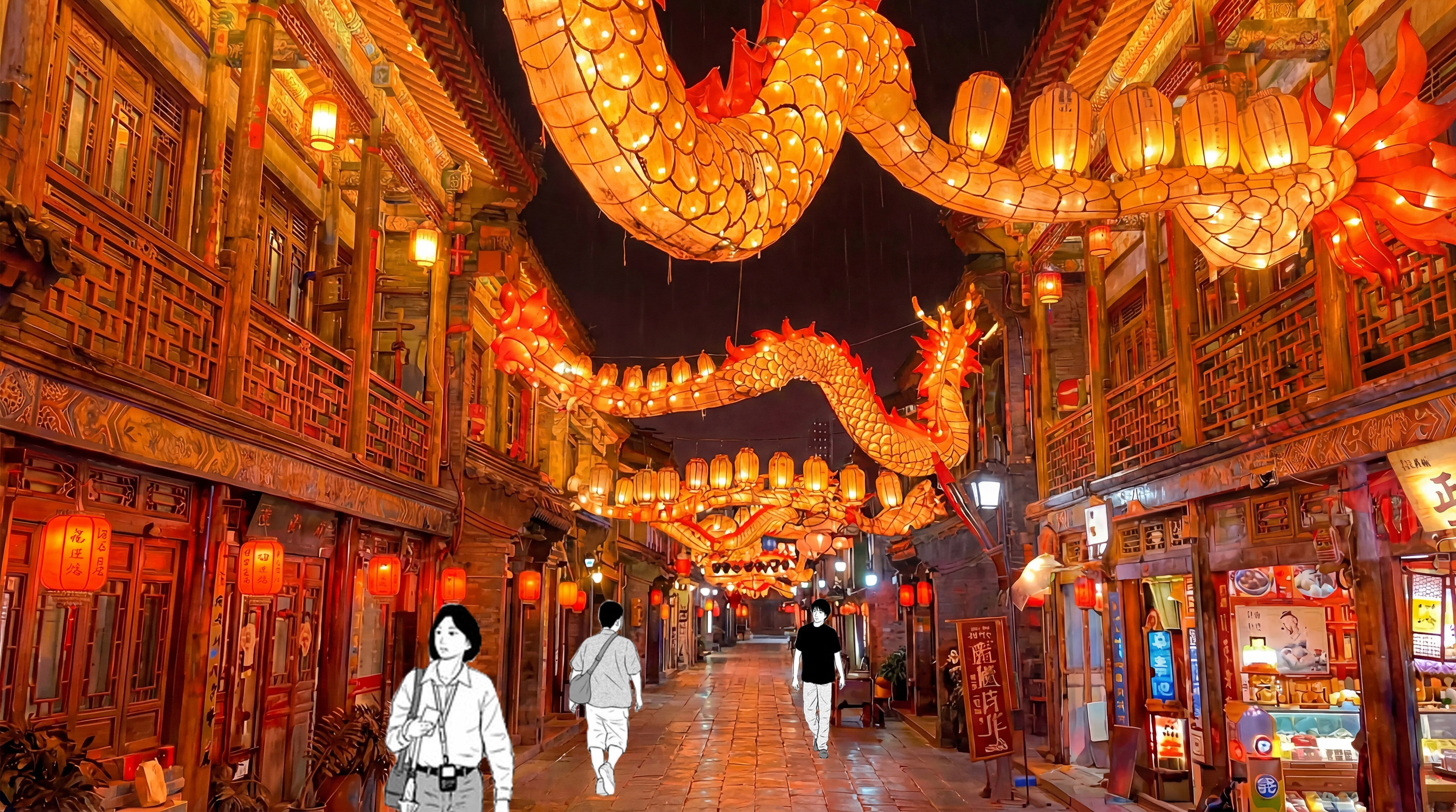 游龙——新年灯会设计——2026神灯奖优秀照明设计奖