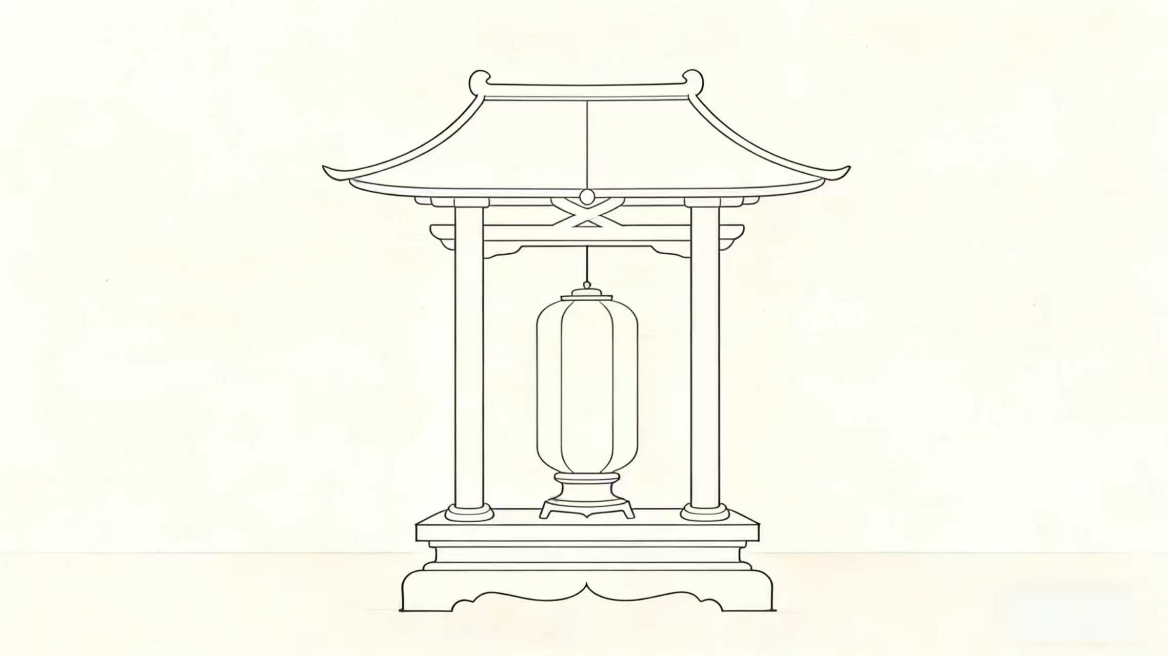 基于宋画中官僚宅第建筑的灯具设计——2026神灯奖申报照明设计奖