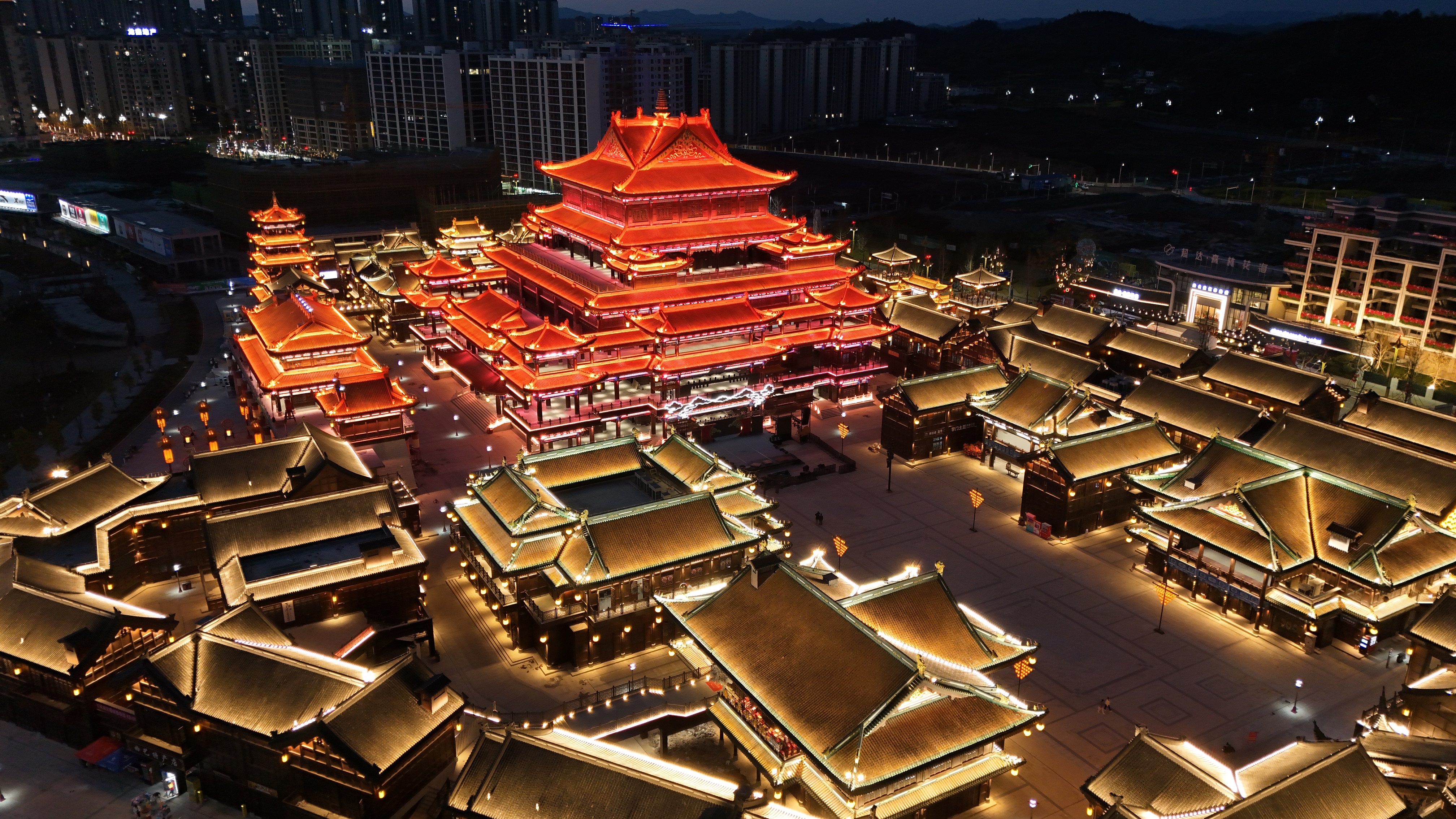 中国曲艺百花园建设项目（一期）泛光照明工程
