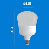  塑包鋁-T泡-CP20+葫蘆燈罩 (PC)