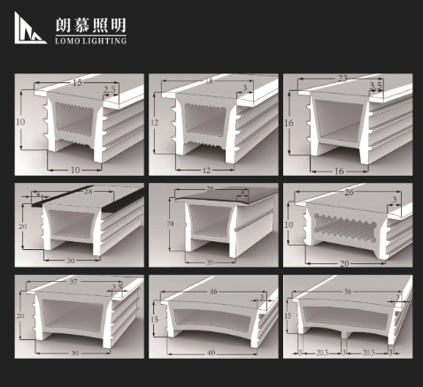 板 免穿硅胶套管灯条 LED低压灯带
