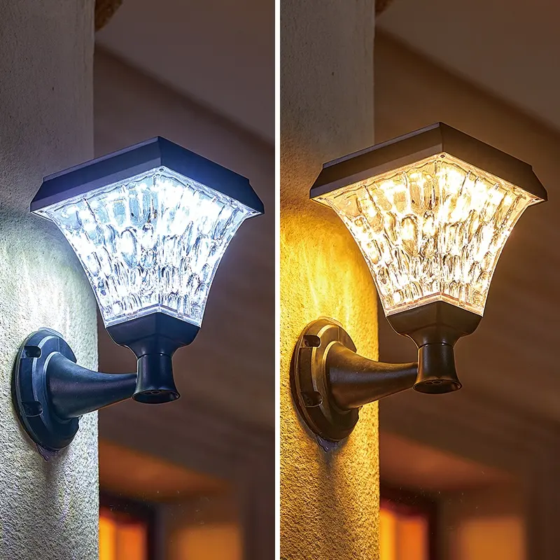 太阳能流方壁灯/双色光