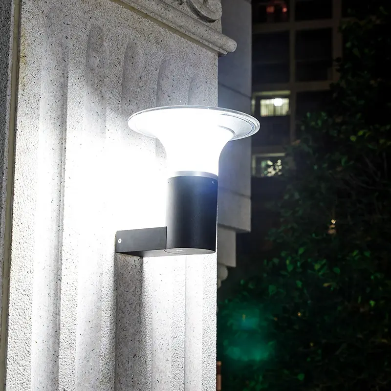 沙漏太阳能壁灯光控款