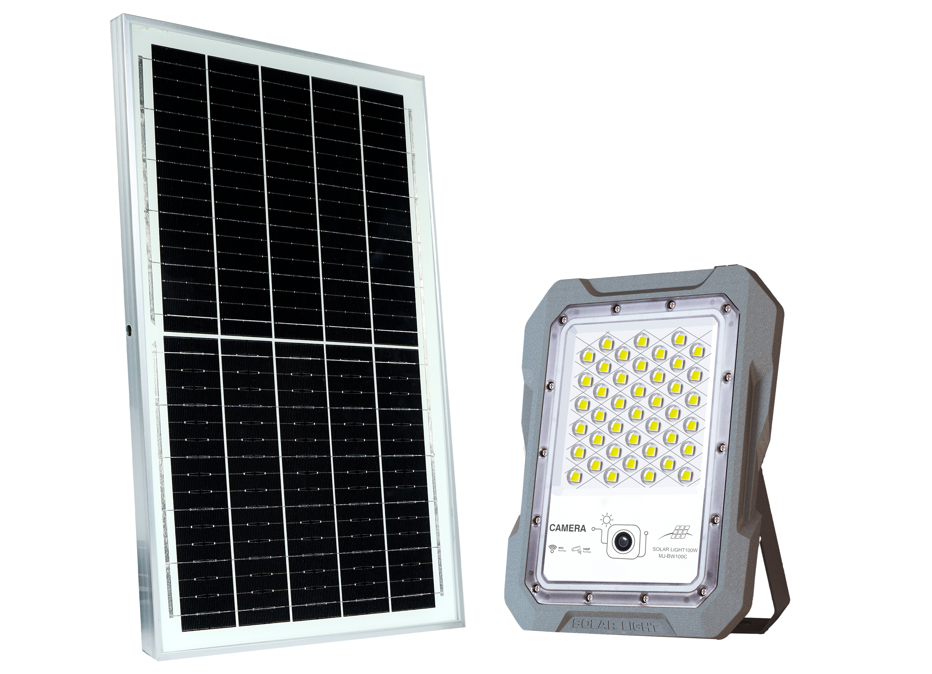  突破者监控太阳能投光灯