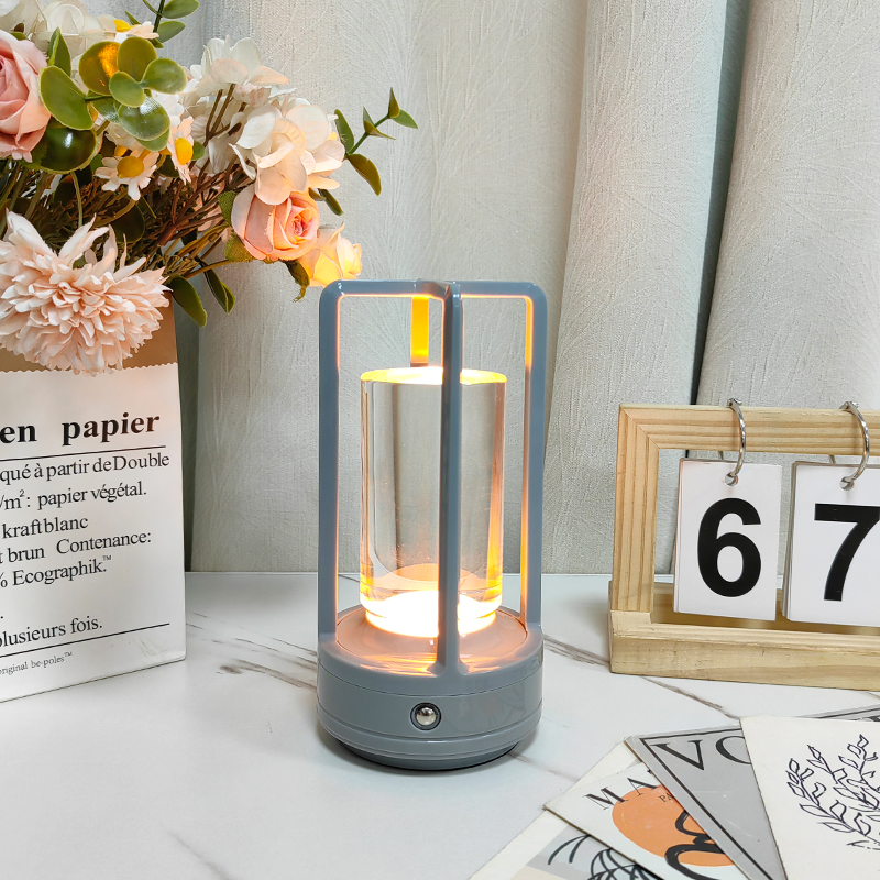 1803-跨境创意台灯复古轻奢酒吧清吧氛围灯充电台灯