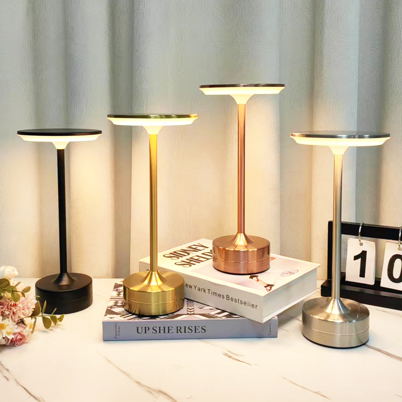 1801铁艺款-跨境创意北欧现代夜灯充电款卧室睡眠灯