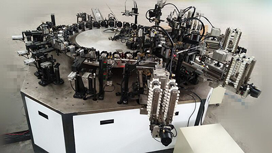 LED灯丝灯四丝自动钭点焊机