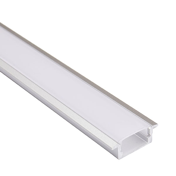 LED 铝合金线性铝槽隐蔽式安装17*09mm带边缘