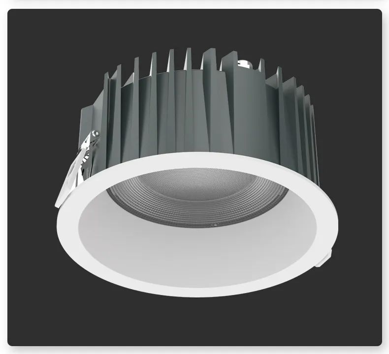 嵌入式高光效智能防雾筒灯/120开孔/30W/IP54