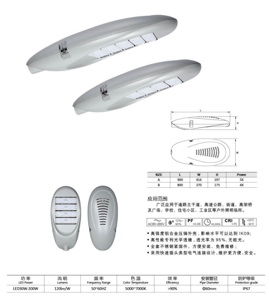  广西LED灯具路灯