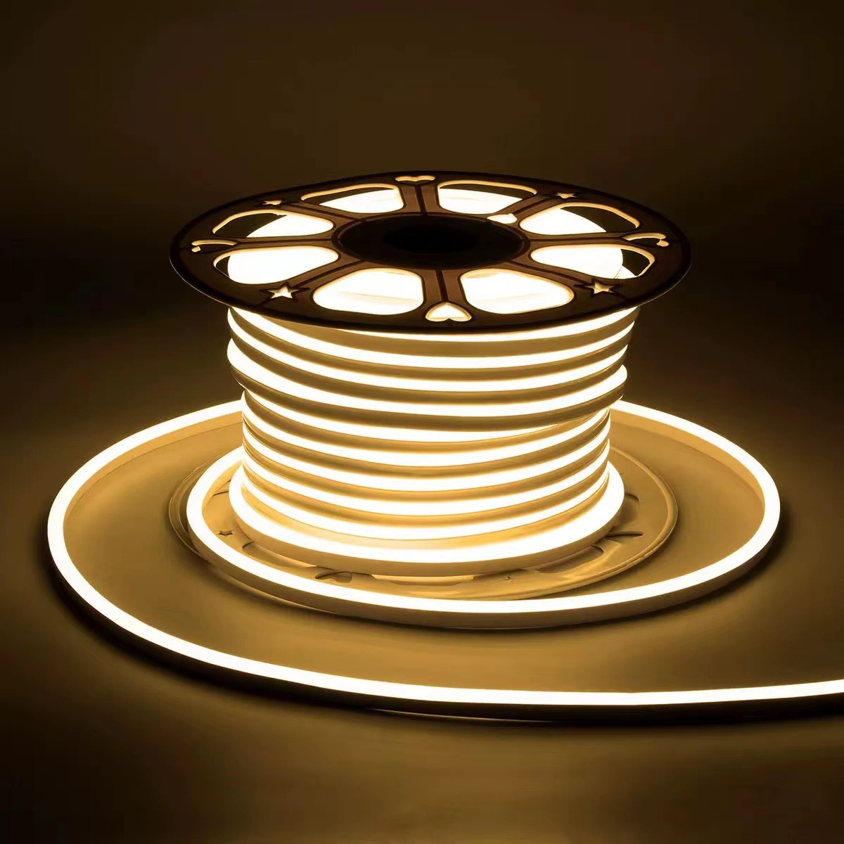 厂家直销霓虹灯带白光防水霓虹灯带跨境专供8*16