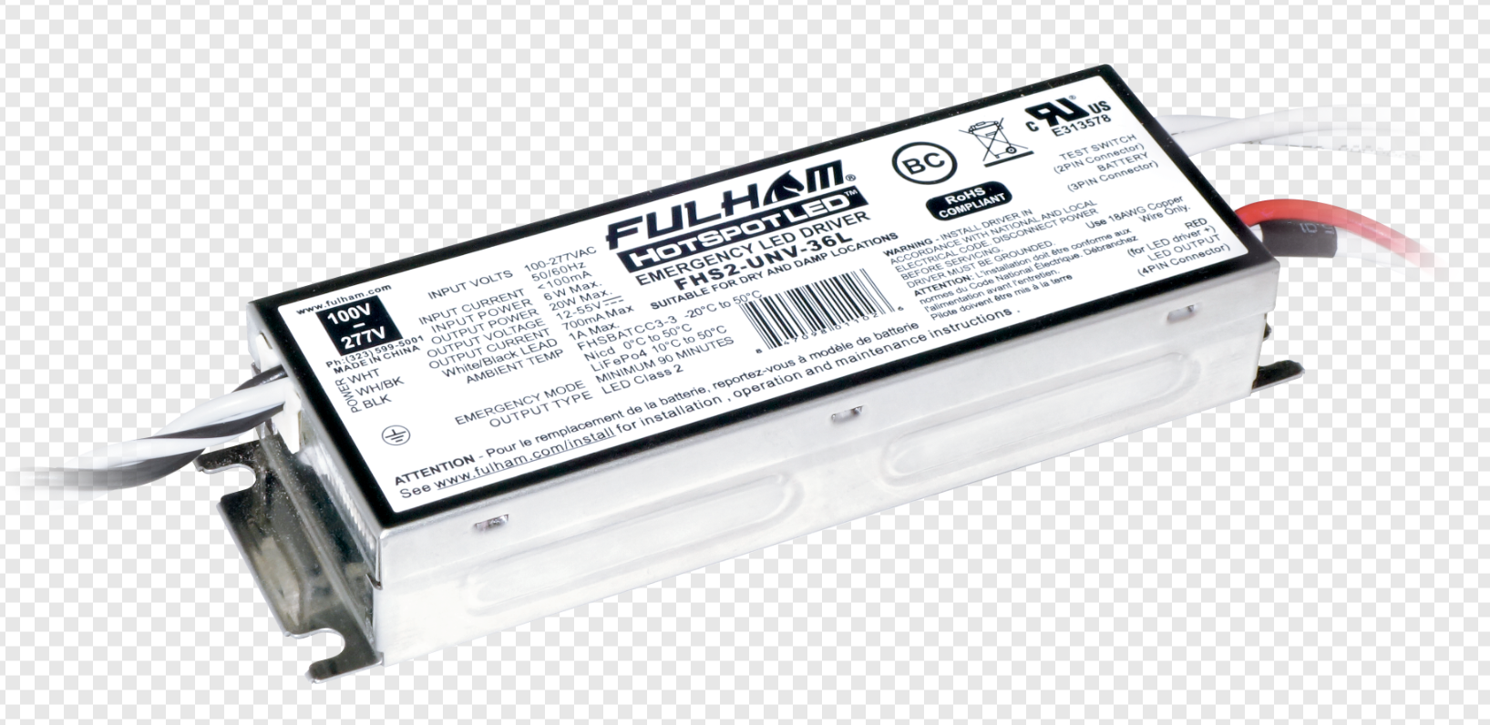 HotSpot2 LED应急驱动 （适用于灯具制造商）