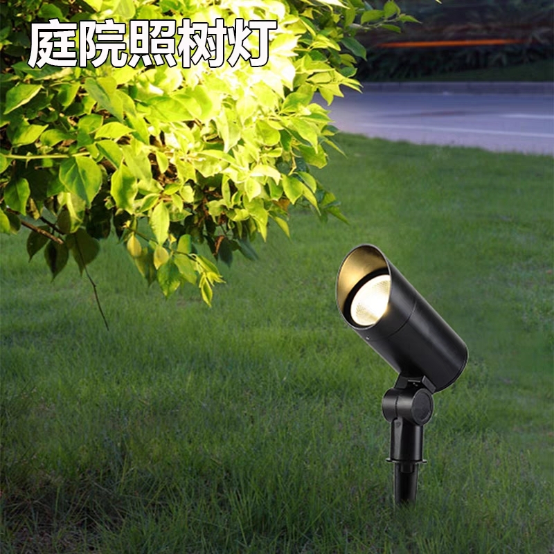  户外射灯景观园林IP65地插灯庭院花园灯照树灯