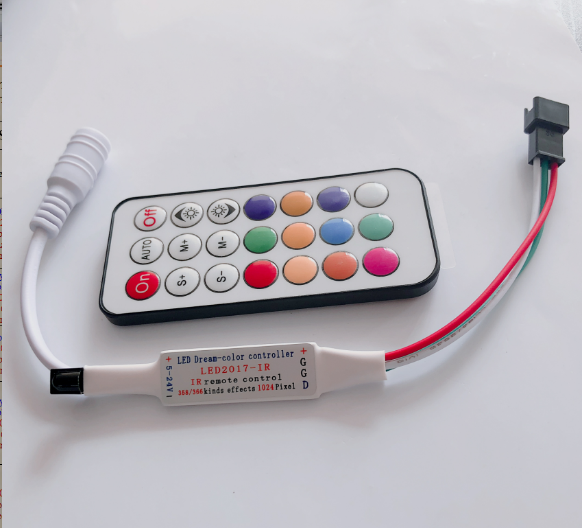 IR 21按钮迷你变色控制器（2017新款）