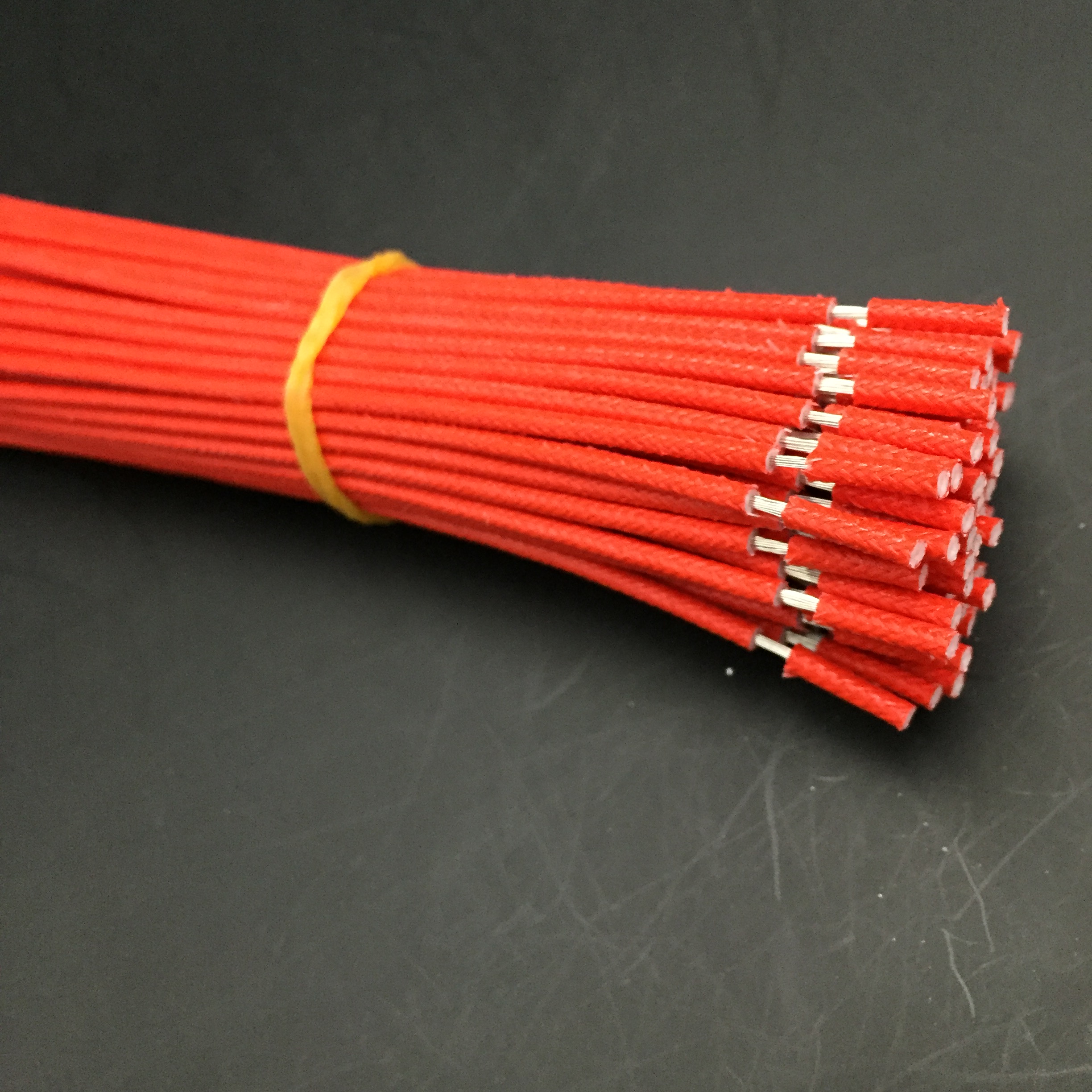 编织硅胶线 硅胶高温耐热线航模线束 电池连接线阻