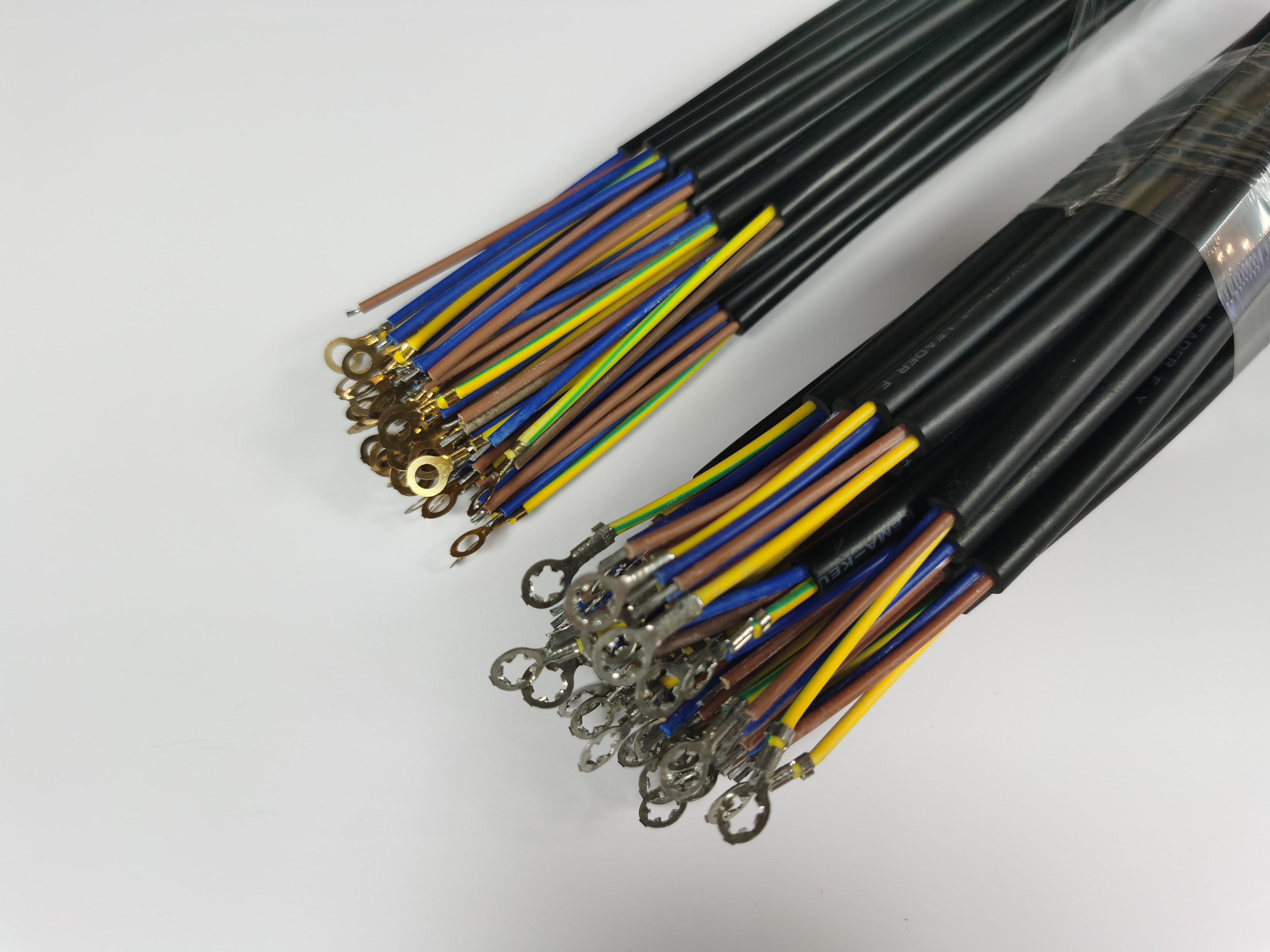 耐高温护套线 白色黑色圆护套线 PVC线灯具电器护套线加工