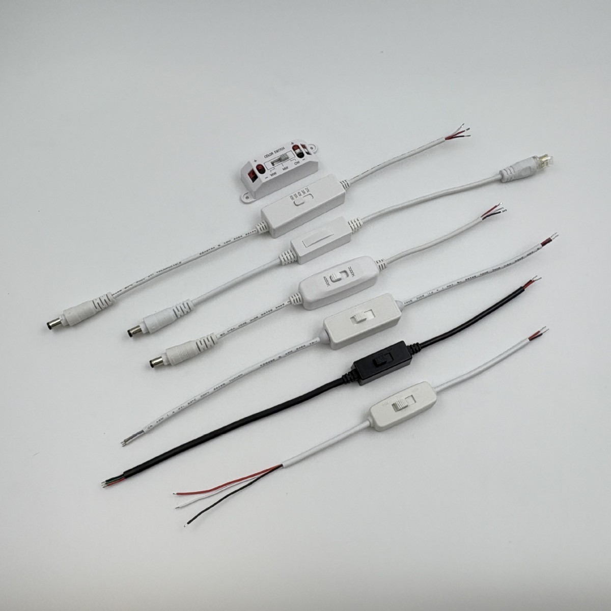 LED调光器灯带控制器cct拨码开关 色温调节器调光器