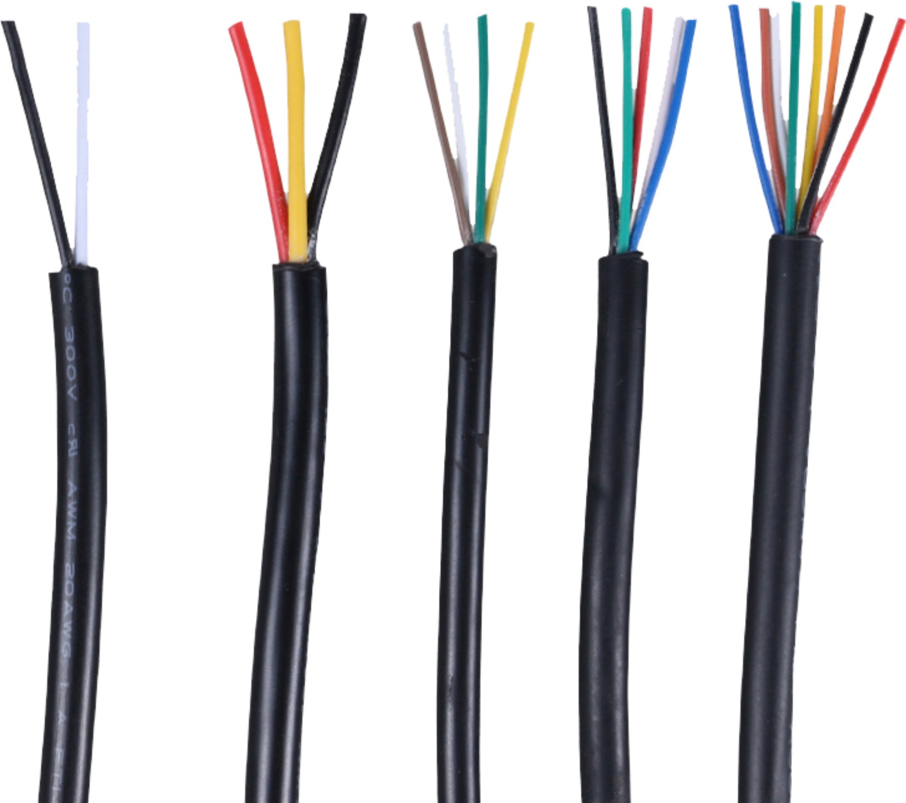 pvc小圆护套线美规线单芯多股护套线 铜芯PVC阻燃护套线