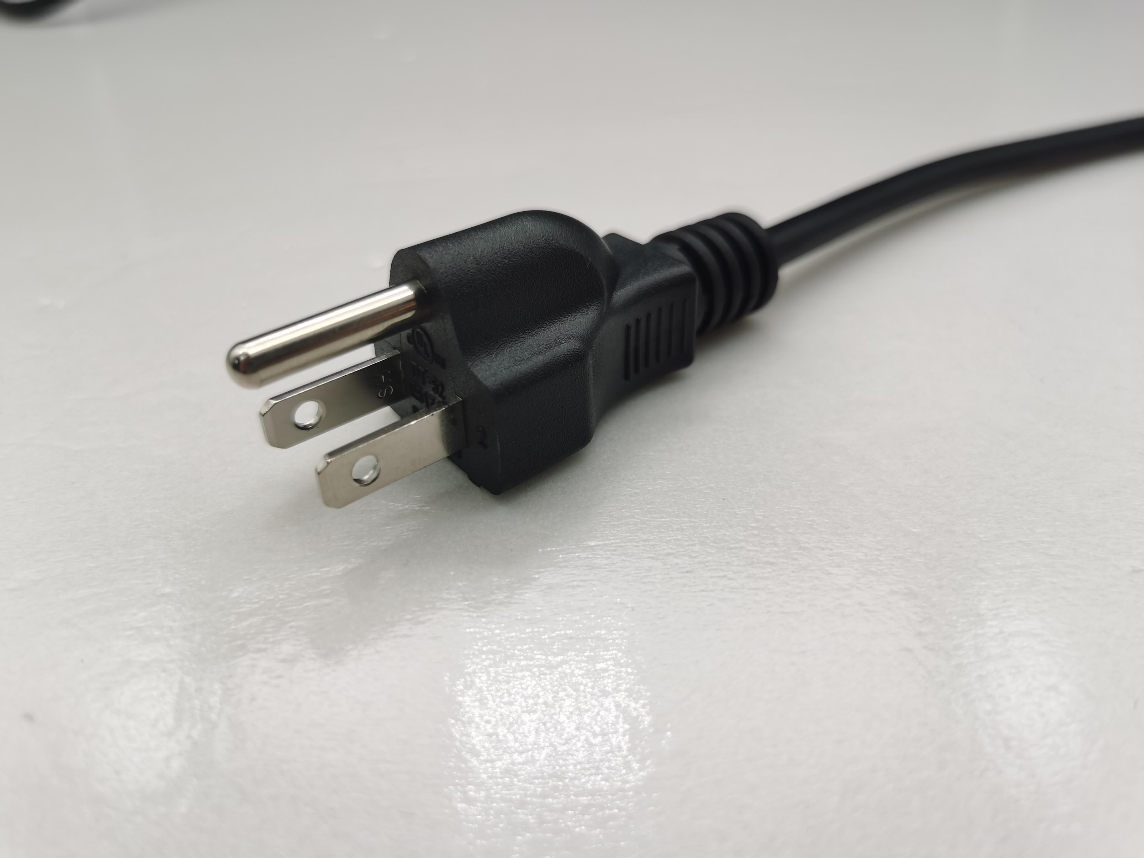 CSA-UL认证美标三插可加品字尾电源线 3芯美规插头