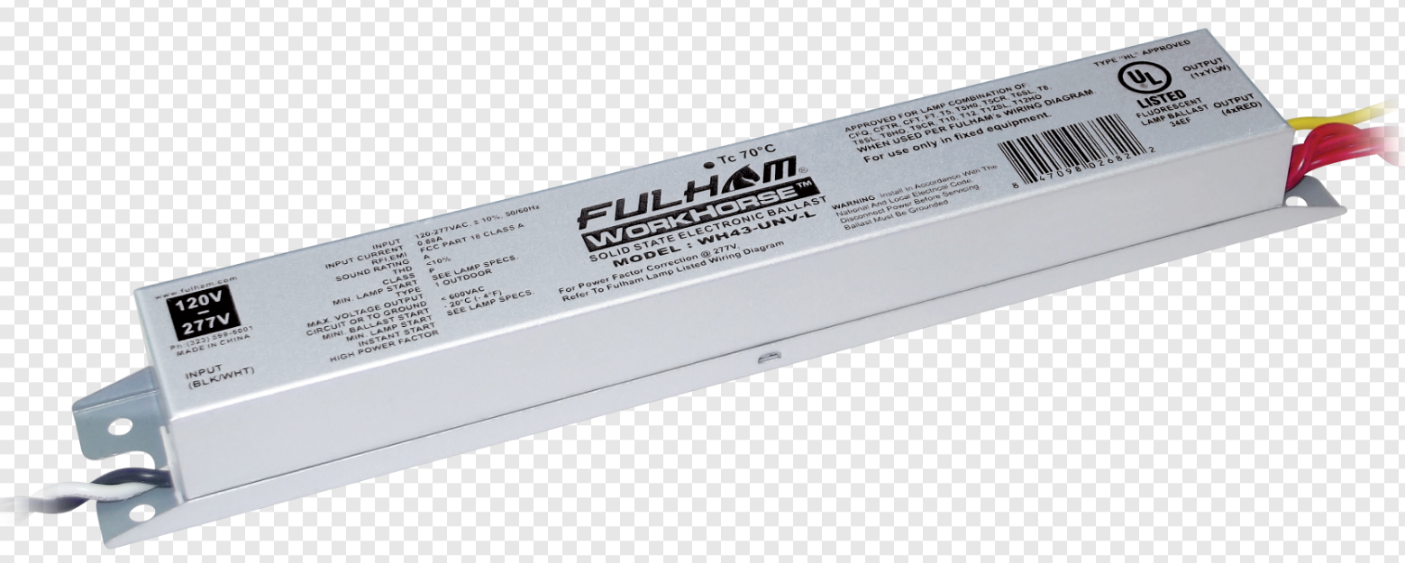 WorkHorse通用电压120-277V 电子镇流器 UL