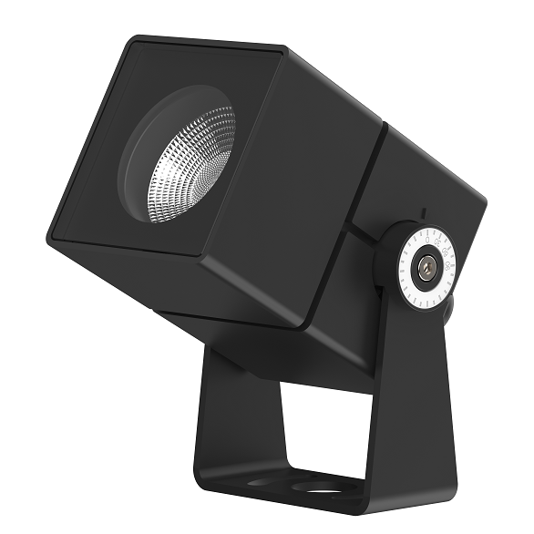 LED户外COB透镜反光杯投光灯RGBW调光DMX控制