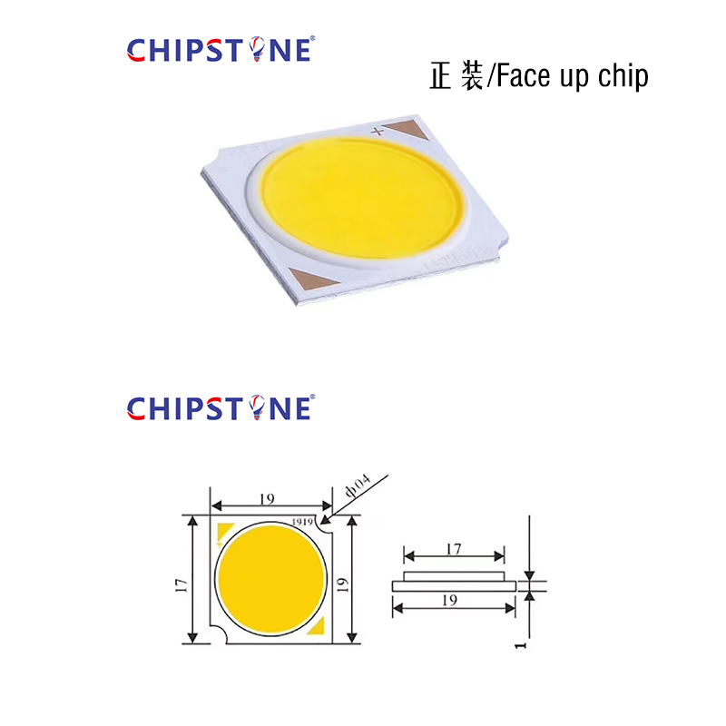 19*19  030 正装芯片 高光效 高显指