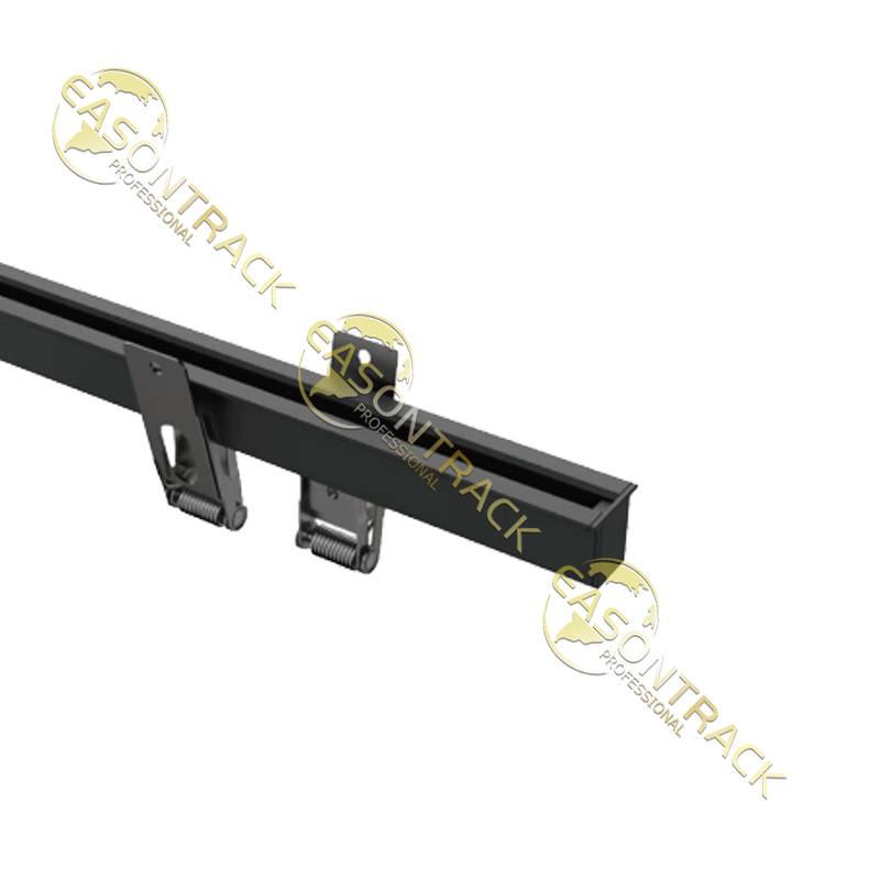 ES2004D 暗装带弹簧夹 超窄磁吸导轨