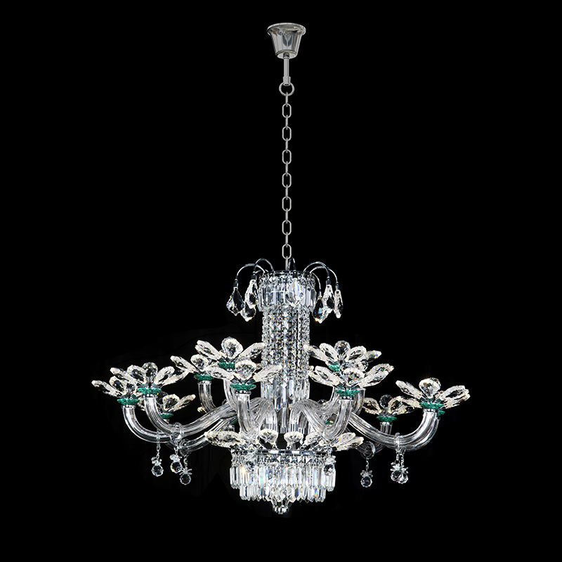 ZY-D75027水晶玻璃管吊灯