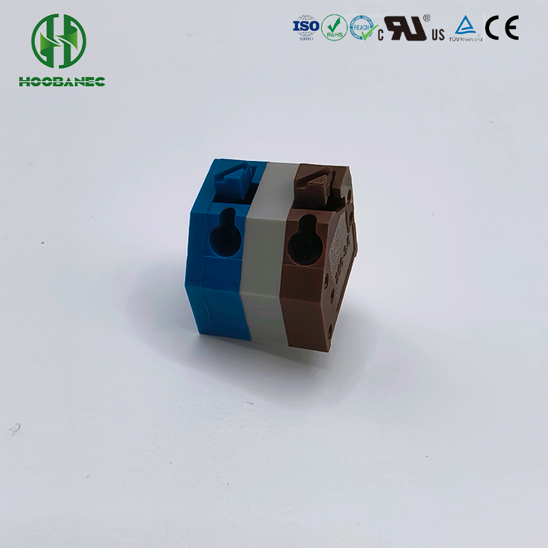  DC插座 照明電源端子 250-3.5 中空帶隔板