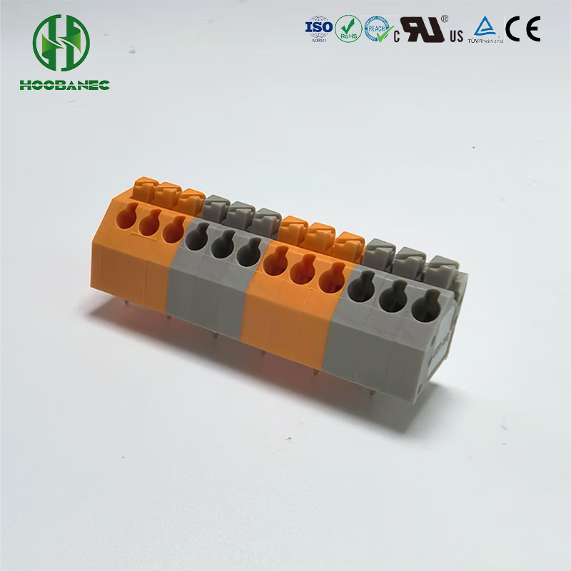  I/O端子臺(tái) 12P長(zhǎng)線數(shù) 彈簧電源端子 