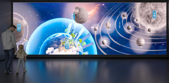  八大行星 LED顯示屏/幕墻