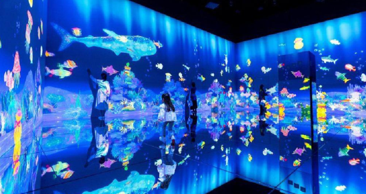 沉浸式投影 LED顯示屏/幕墻