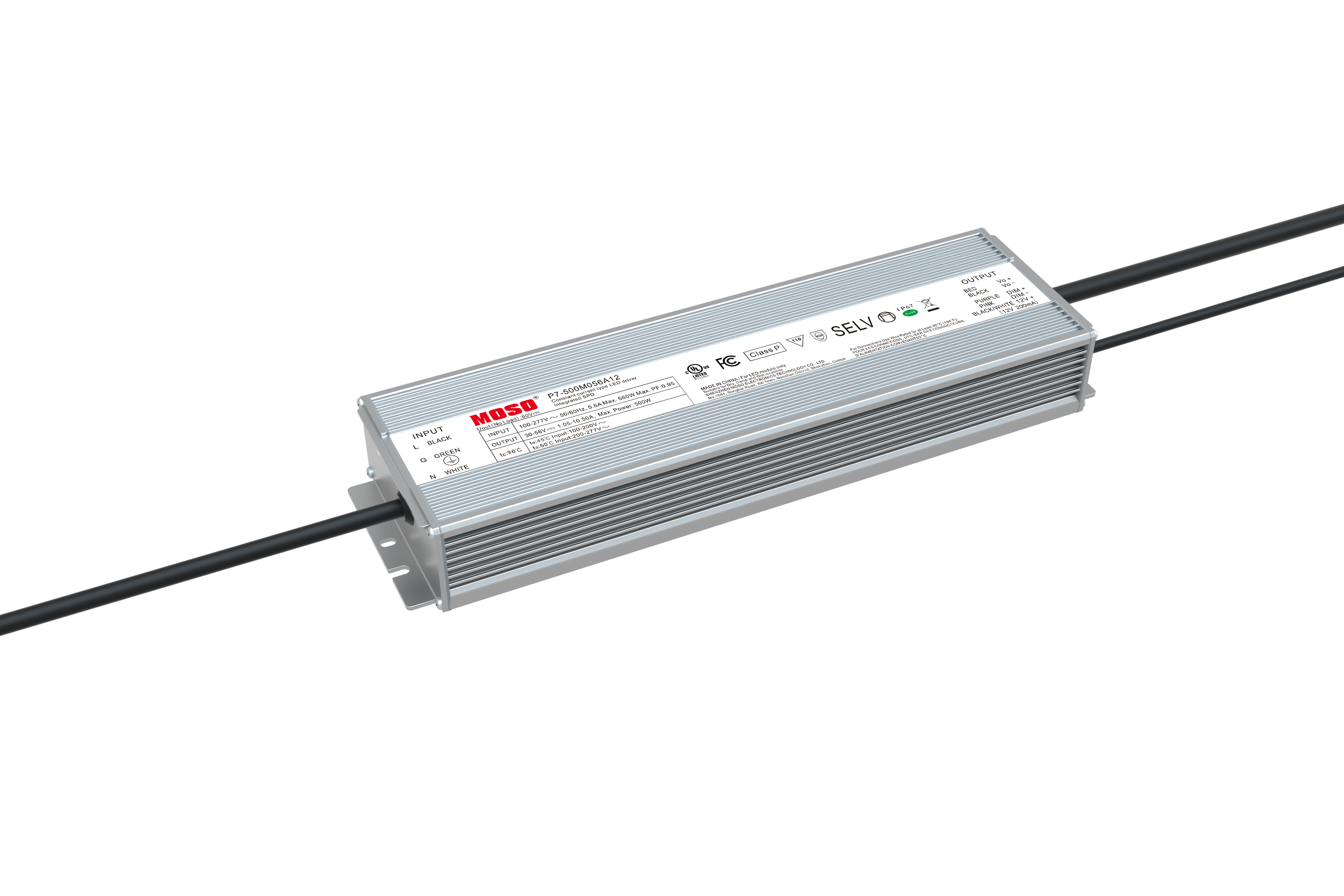 茂硕——P7-500M056A12 LED驱动电源