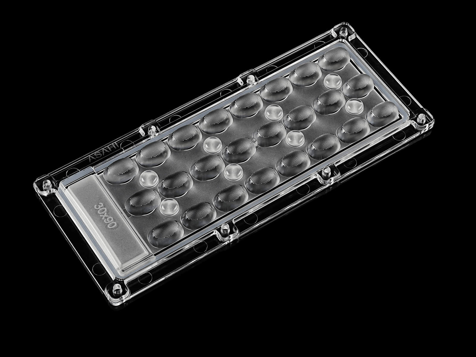 173mm LED透鏡 30×90° 高天棚燈倉庫照明透鏡