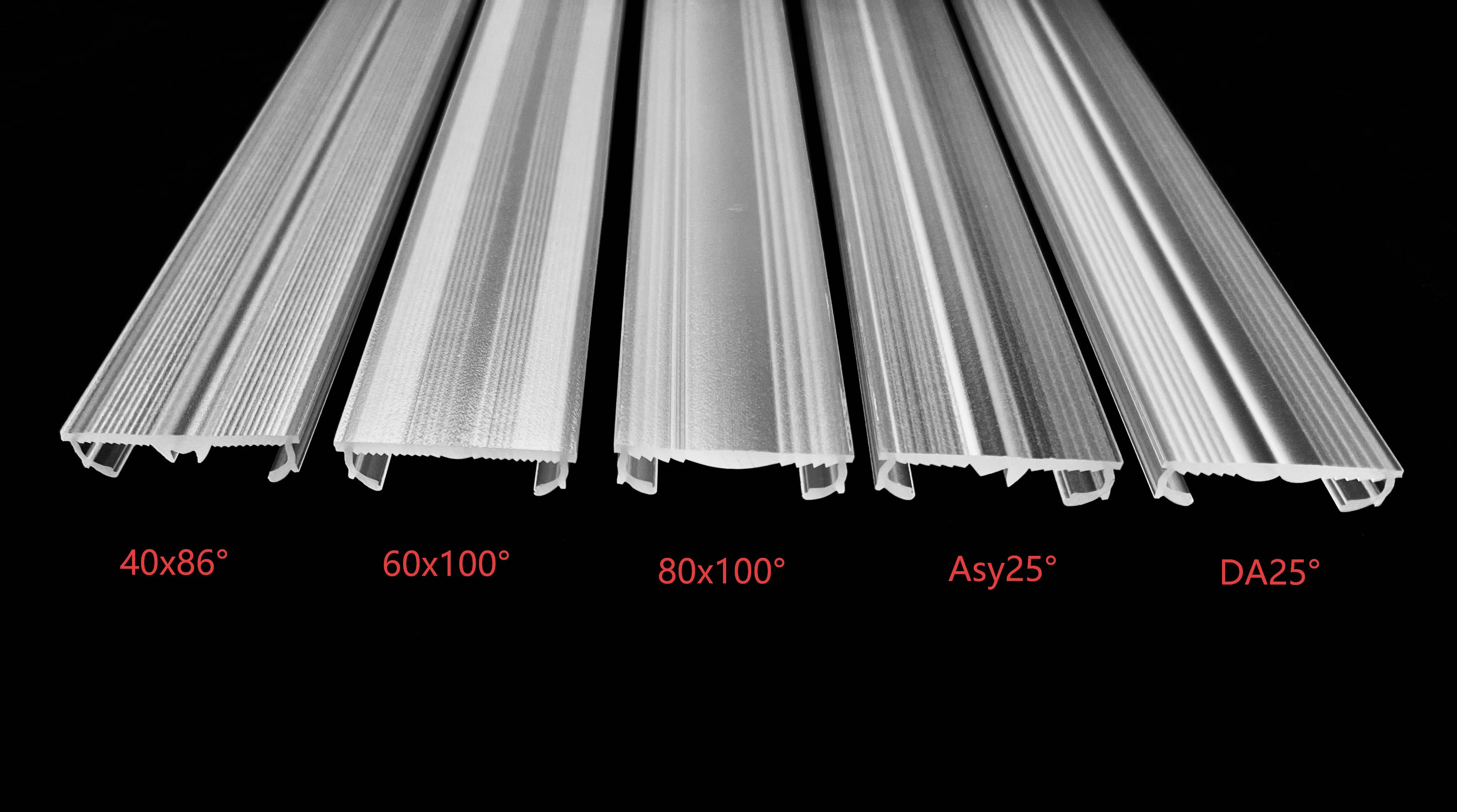 ASEL40D光學擠出透鏡 40mm寬 兼容Zhaga