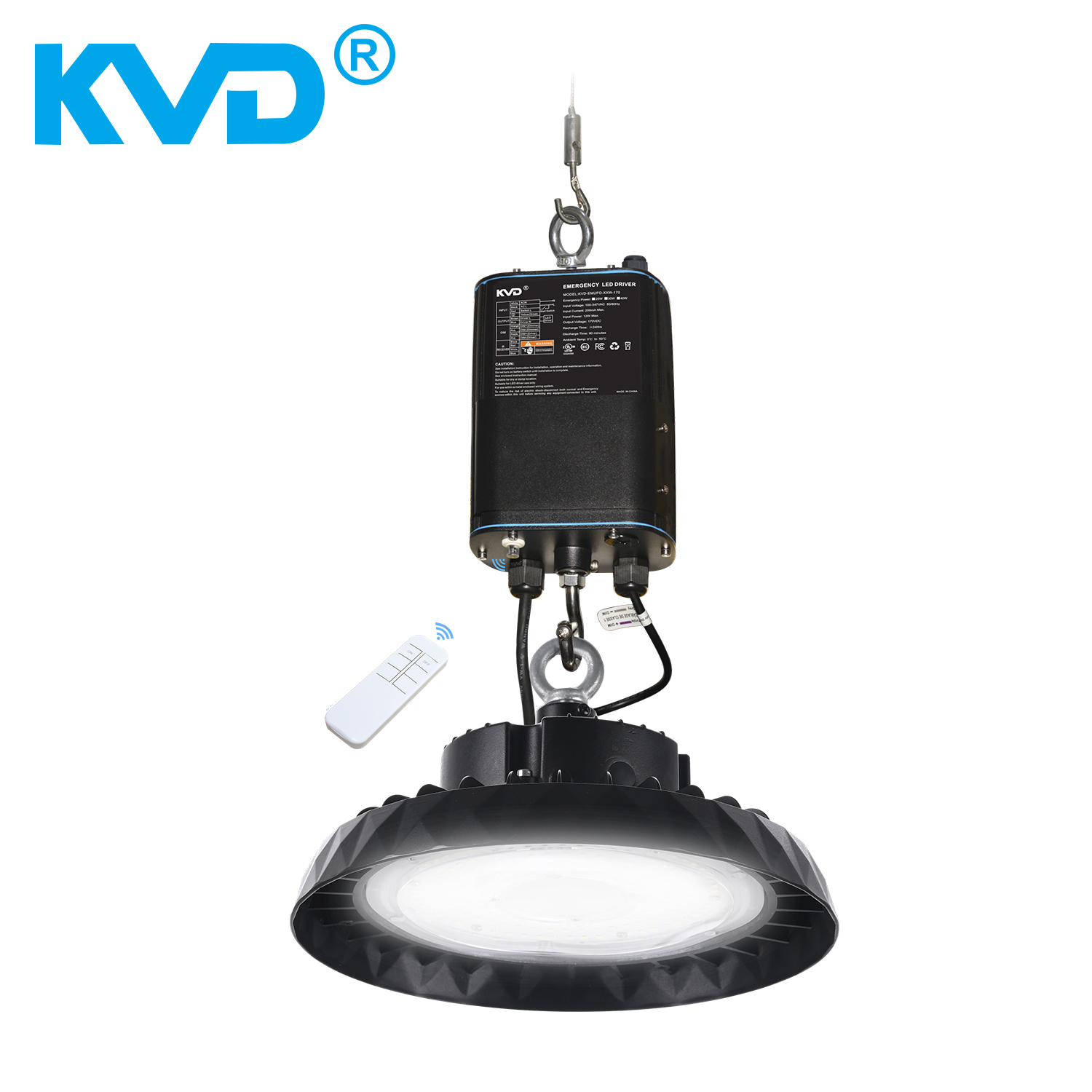 美规UFO工矿灯应急电源兼容0/1-10V调光灯具