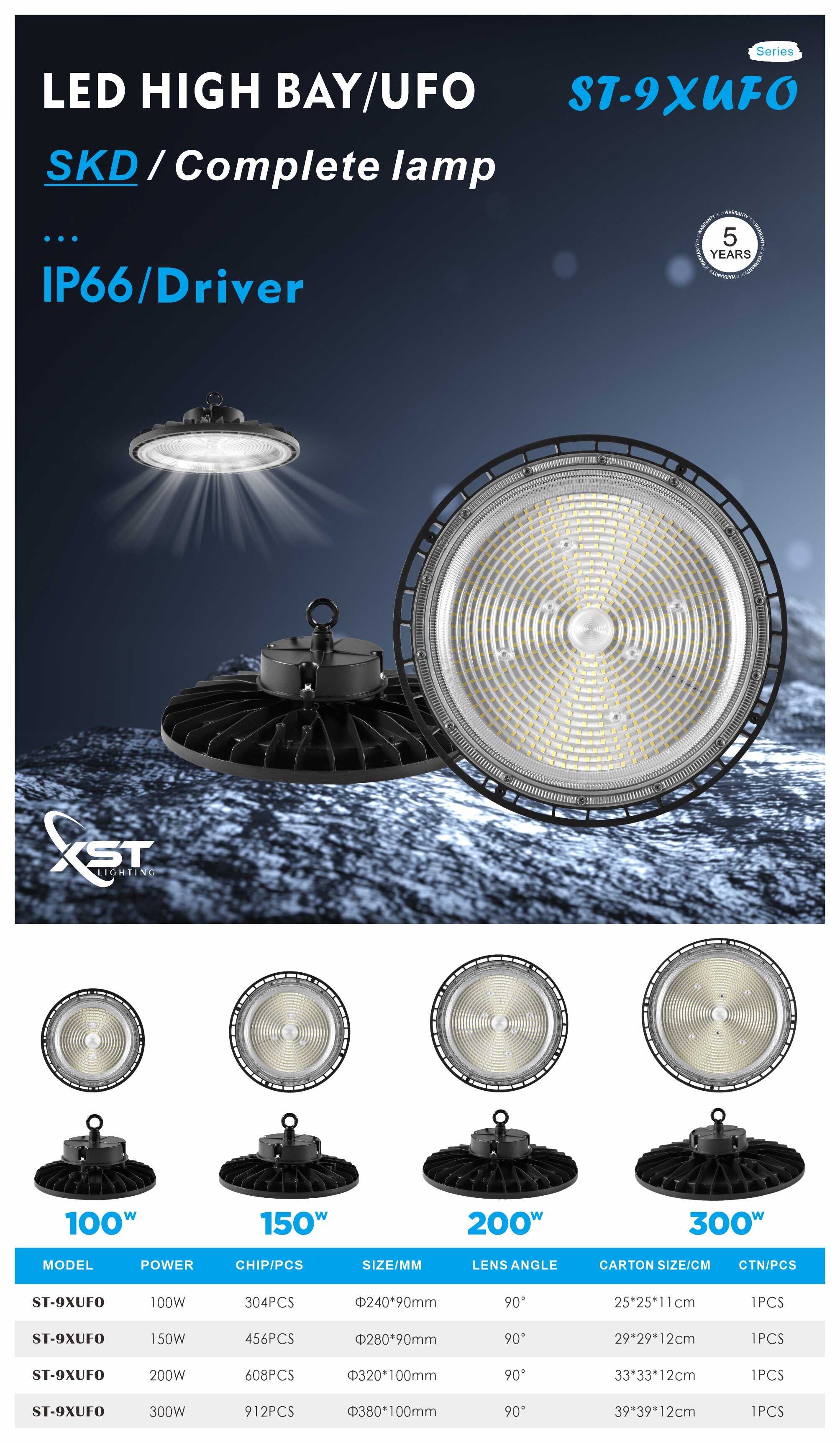工矿灯 ST-UFO9X